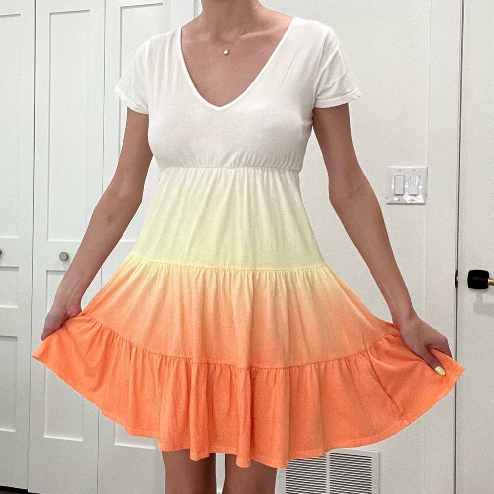 WILD FABLE TARGET YELLOW ORANGE OMBRÉ DRESS / BRAND NEW NEVER WORN SIZE SMALL